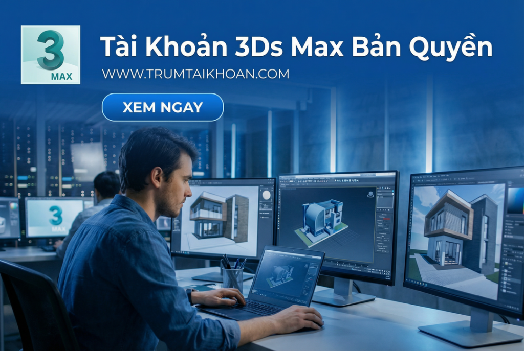 Tài khoản 3DS Max 1 năm