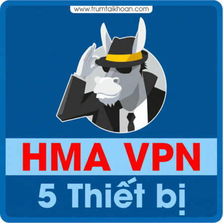 HMA VPN 5 thiết bị