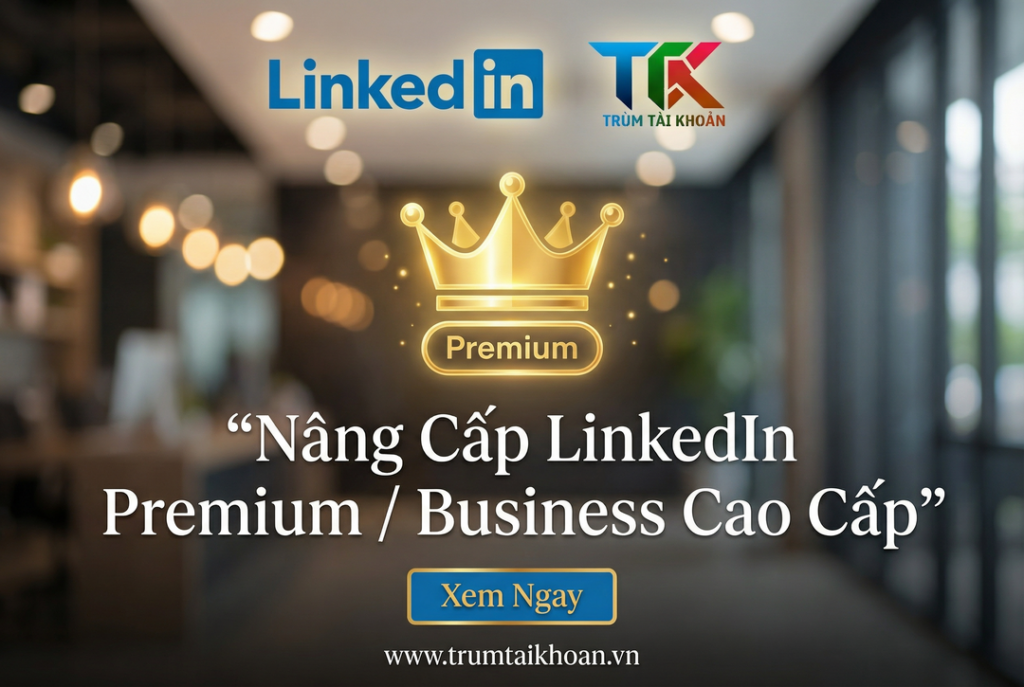 Linkedin premium gói 1 năm