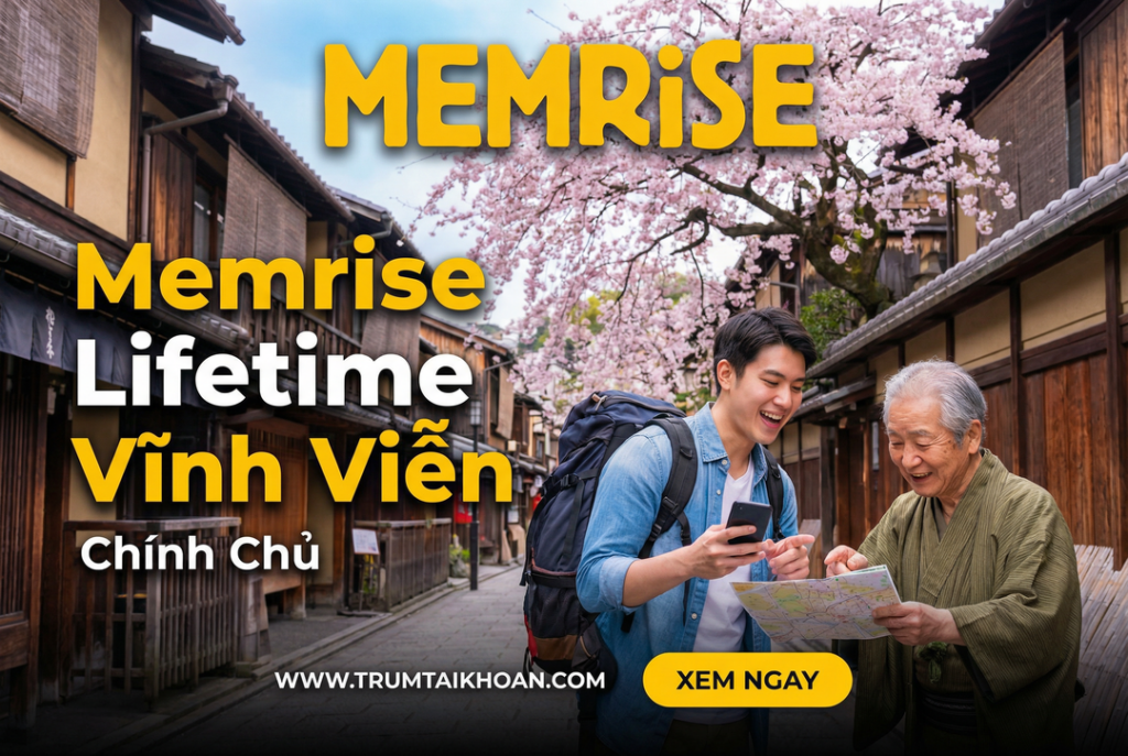 Nâng cấp memris lifetime vĩnh viễn