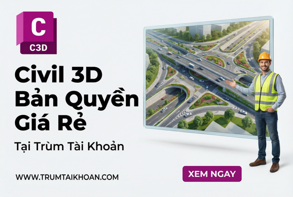 Mua civil 3D bản quyền