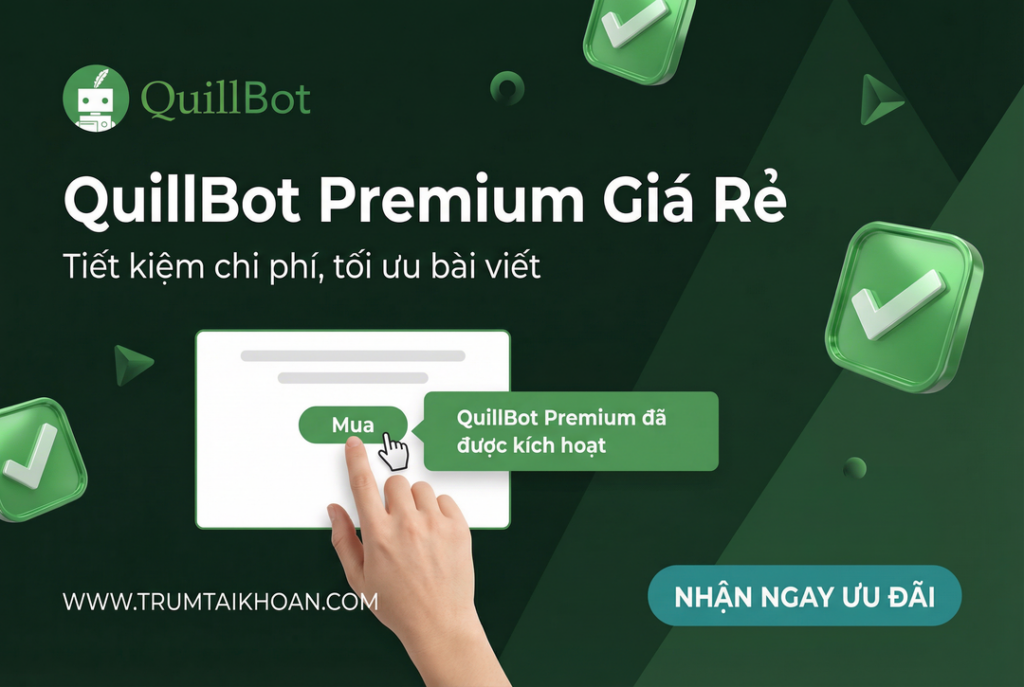 Nâng cấp Quillbot Premium