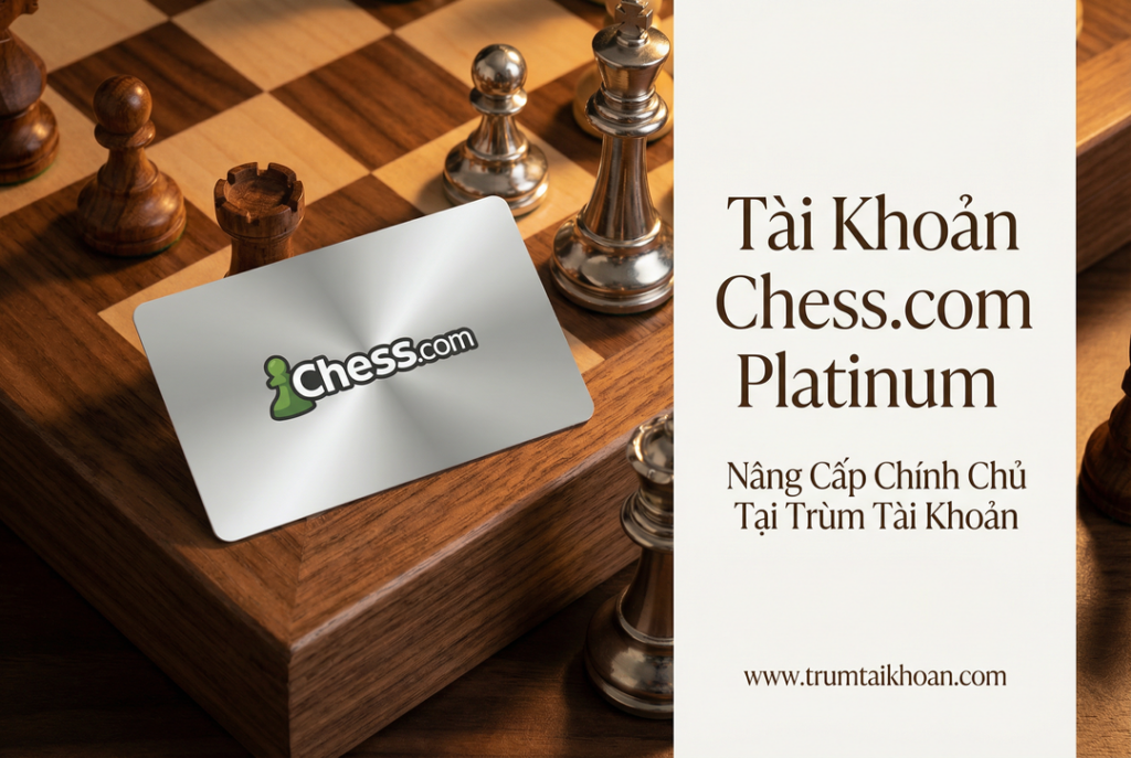 Tài Khoản Chess.com Platinum Nâng Cấp Chính Chủ