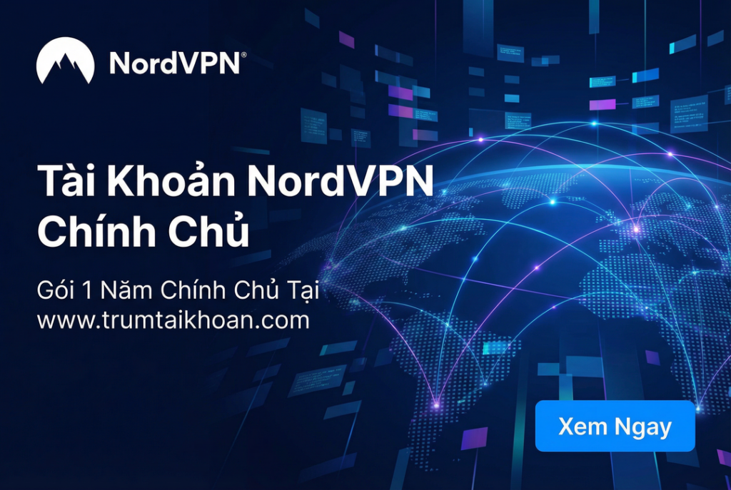 NordVPN bản quyền gói 1 năm