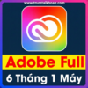 Tài khoản Adobe 6 tháng