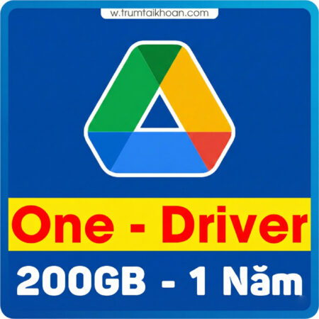 Tài khoản Google One 200GB