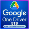 Tài khoản Google One 5T
