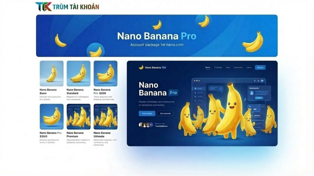 Tài khoản Nano Banana Pro