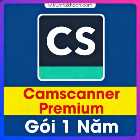 Tài khoản Camscanner 1 năm