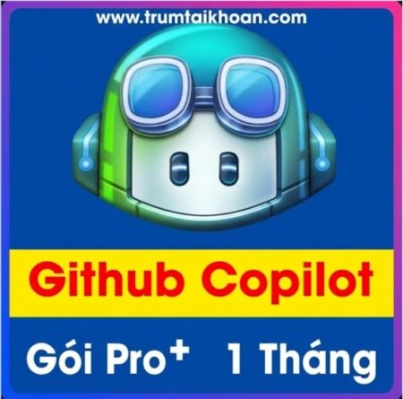 Tài khoản Gitthub copilot pro+ AI