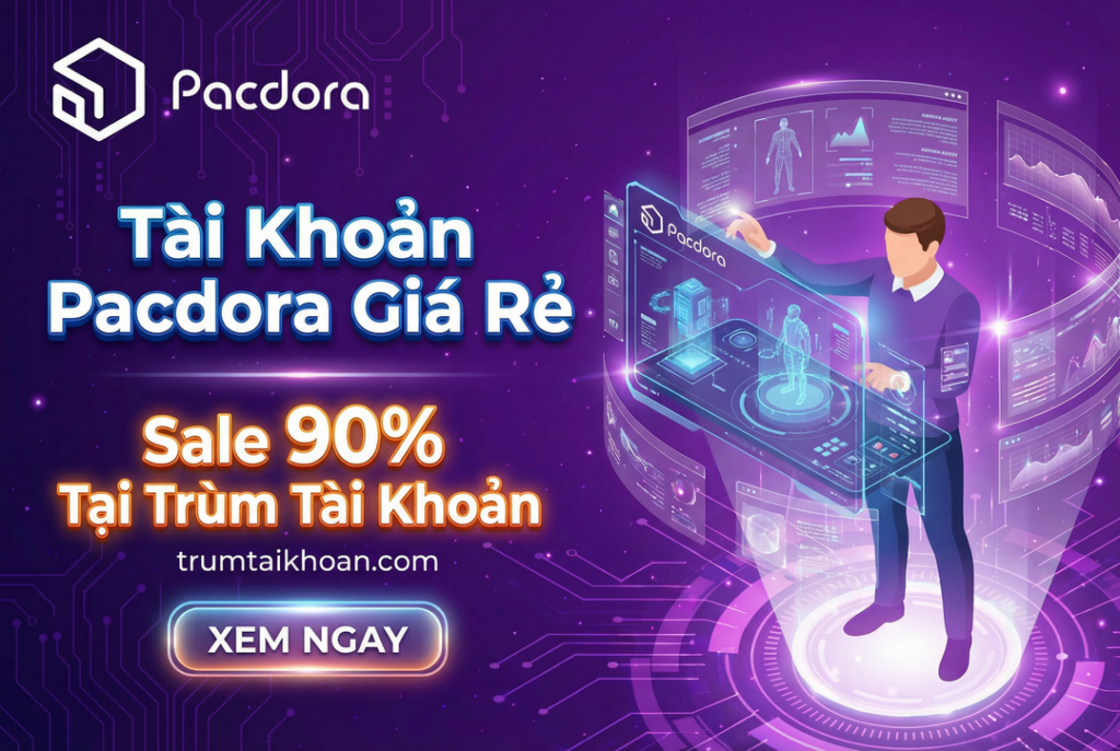 Tài khoản pacdora