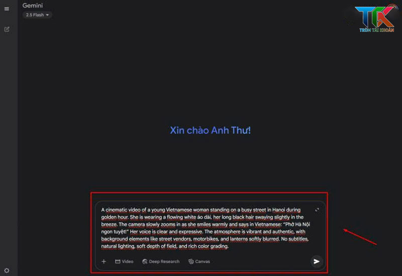 Hướng dẫn dùng Veo 3