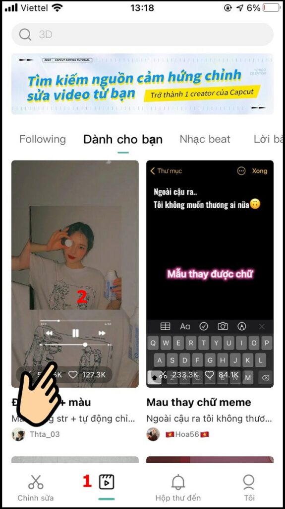 Cách xóa logo Capcut khi đăng tiktok