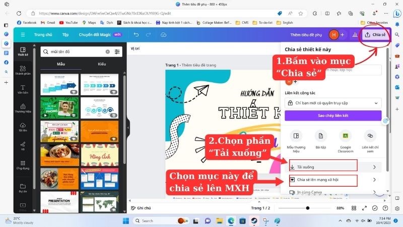 Hướng dẫn thiết kế bằng canva