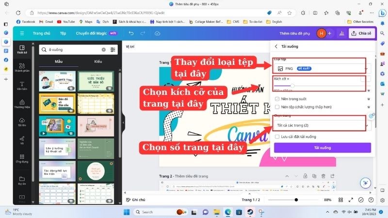 Hướng dẫn thiết kế bằng canva