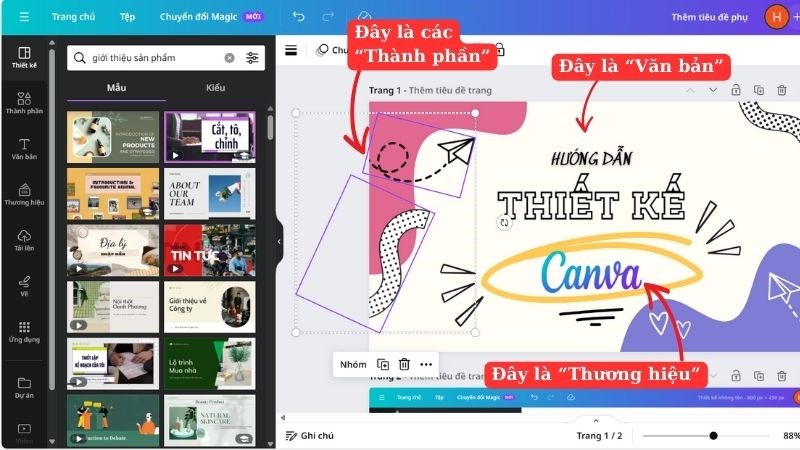 Hướng dẫn thiết kế bằng canva