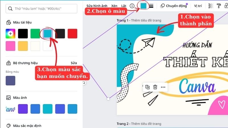 Hướng dẫn thiết kế bằng canva