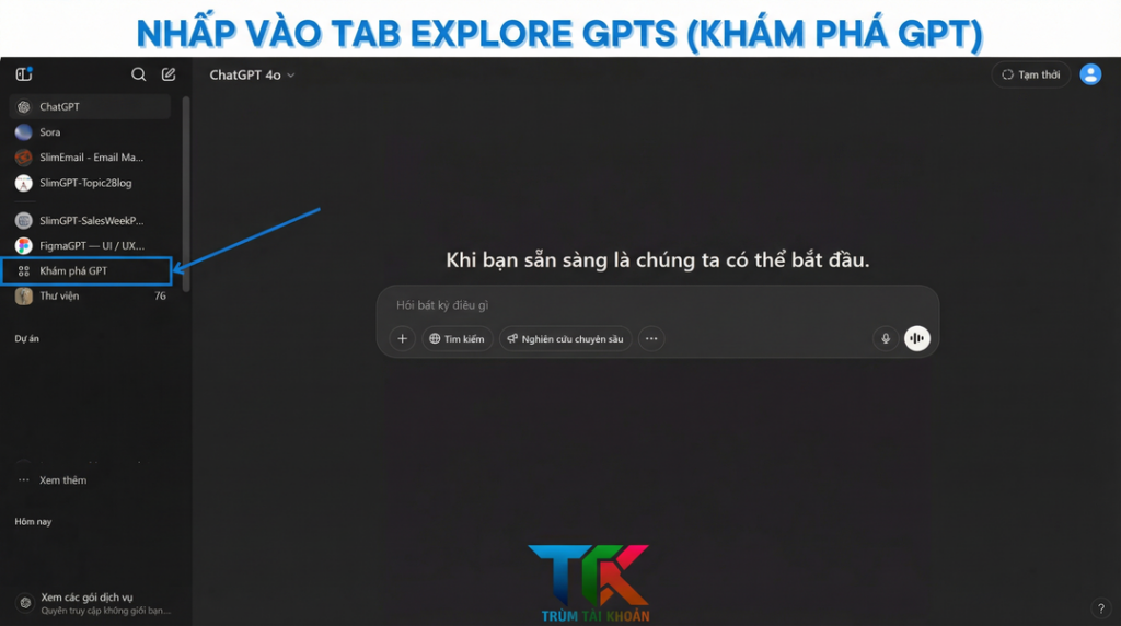 Cách tạo Chatbot GPT